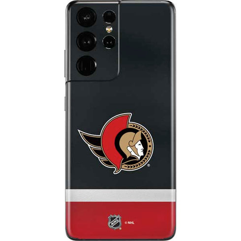 NHL Ottawa Senators Jersey Galaxy S21 Ultra 5G Skin